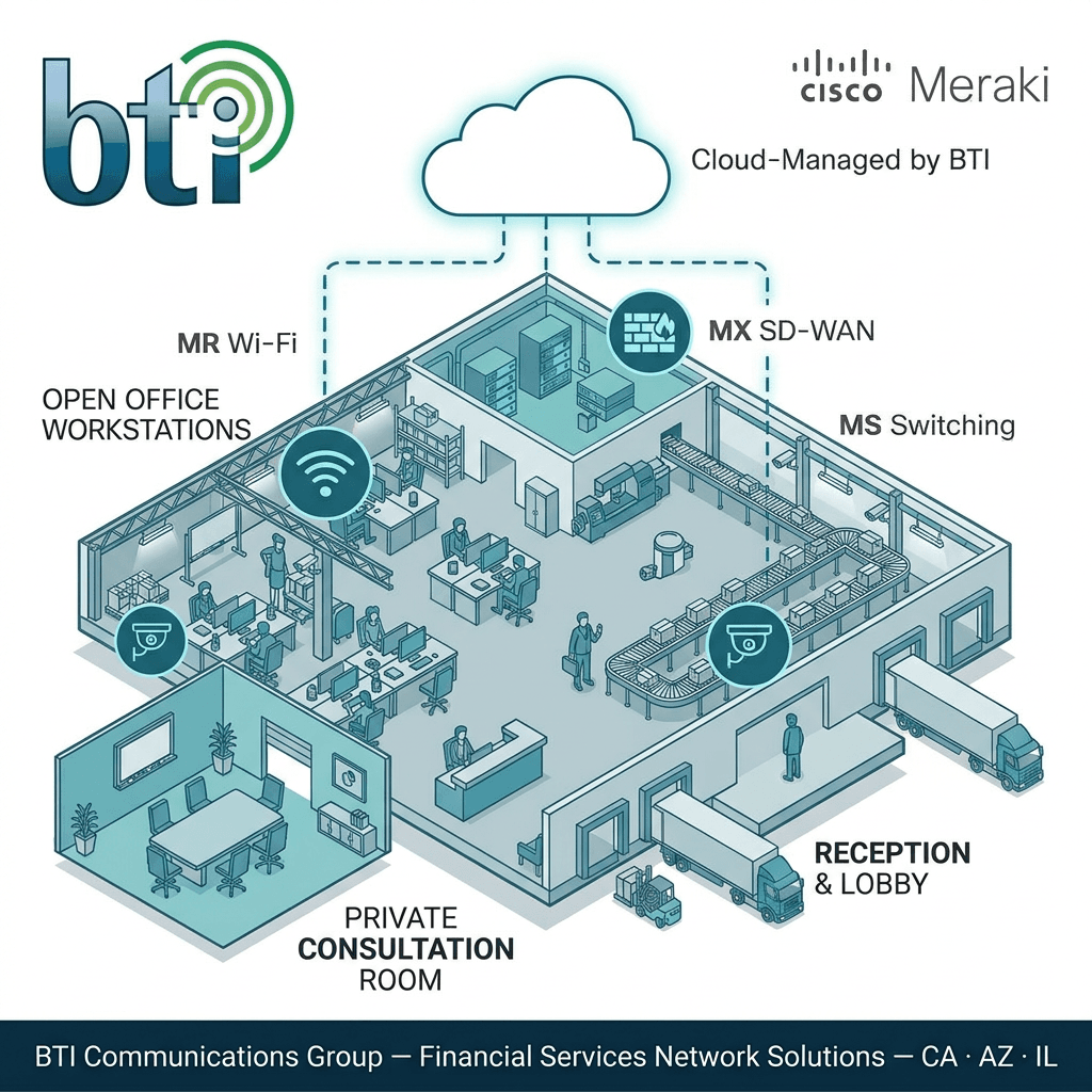 Cisco Meraki for Financial Services Organizations